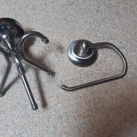 Gancio appenditutto e gancio per carta igienica