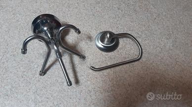 Gancio appenditutto e gancio per carta igienica