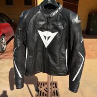 giacca moto 48 dainese uomo in pelle