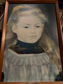 Quadro riproduzione P.A. Renoir – cornice legno