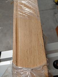 battiscopa in finto rovere