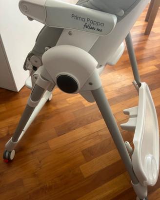 Seggiolone Peg Perego Prima Pappa Follow Me grigio