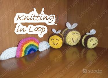 Amigurumi Ape grande 12euro e piccola 8euro