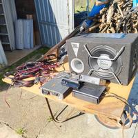 impianto audio macchina