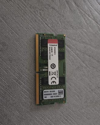 Kingston Laptop Memoria RAM 16GB DDR4-2400T SODIMM