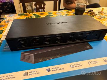Docking Station USB-C 4x Display 4K WL-UG69PD8 Pro