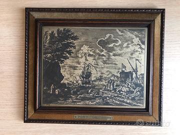 Quadri antichi con lastre incisione