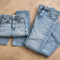 jeans zara bambina ragazza xs 2 paia