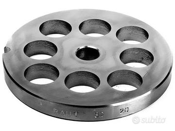 Piastre inox per tritacarne modello 32 foro 20