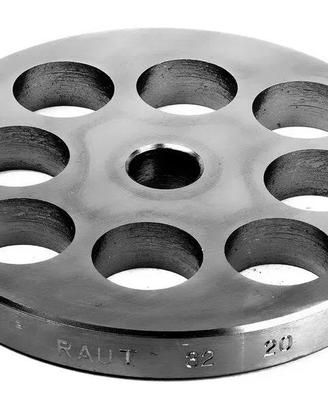 Piastre inox per tritacarne modello 32 foro 20mm