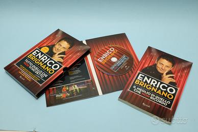Set cofanetto DVD + LIBRO Enrico Brignano Rizzoli
