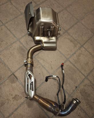 marmitta completa  benelli  trk 502