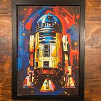 Quadro da parete/tavolo R2D2 Star Wars