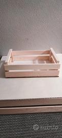 Cassettina contenitore di legno 
