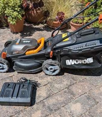 Rasaerba WORX WG779E 40V + 2 Batterie e Caricatore
