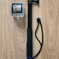 Gopro Hero 5 Session Bastone + scafandro