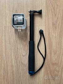 Gopro Hero 5 Session Bastone + scafandro