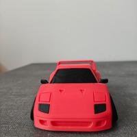 F40 Ferrari stile cartone animato 