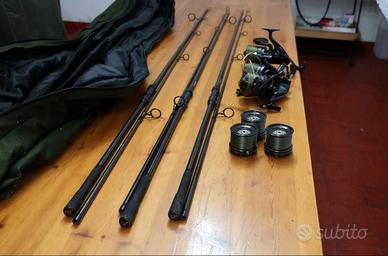Set completo carpfishing Fox Horizon e Shimano