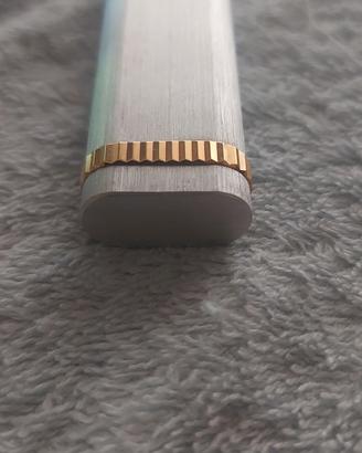 Accendino Cartier Le Must Acciao oro