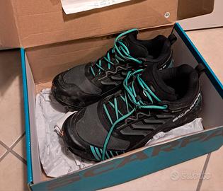 scarpa donna trail 38.5 gtx goretex run salomon