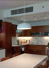 Ikea NYMÅNE Lampada a sospensione, bianco, 40 cm