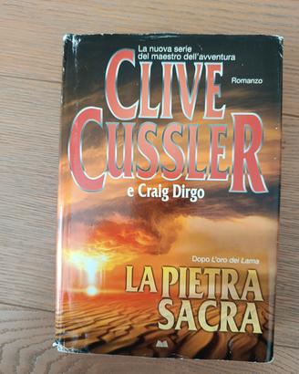 libro  la pietra sacra - clive cussler
