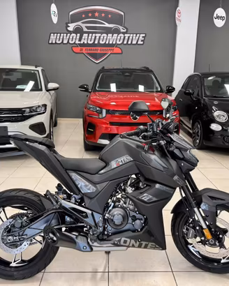 Zontes ZT 125 U total black da 25 al mese N.B. KM 