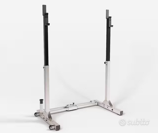 Rack palestra pieghevole ultracompatto 120 kg