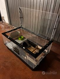 Gabbia per roditori/conigli/ +trasportin100cmx60cm