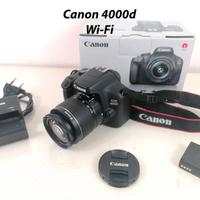 Canon 4000d Full HD Wi-Fi Ott.Condizioni