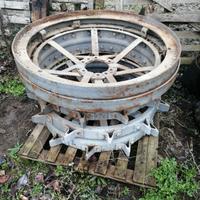 Ruote posteriori in ferro Landini L25