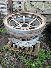 Ruote posteriori in ferro Landini L25