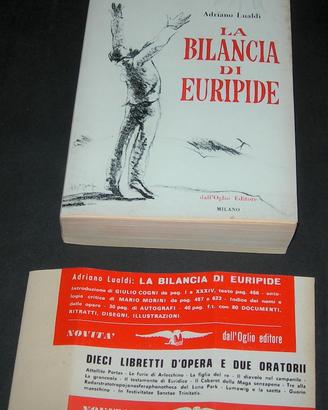 Bilancia di Euripide - Adriano Lualdi - 1969