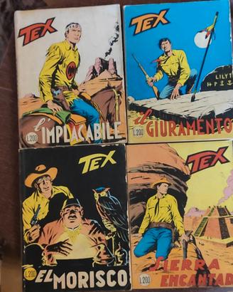 FumettiTex serie Gigante nr 101, 102, 104, 105 