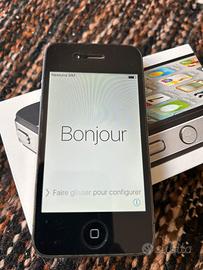 I phone 4S nero 16GB funzionante con scatola orig