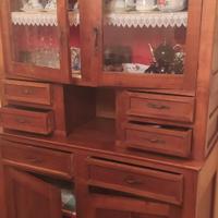 Credenza con alzata arte povera primi 900