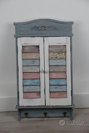 Pensile con specchio Vintage