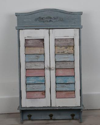 Pensile con specchio Vintage