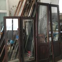Porte finestra e finestre legno vintage lotto casa