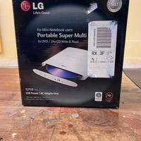 Portable super multi drive LG