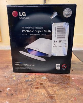 Portable super multi drive LG