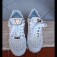 guess sneakers  bianche oro n 36