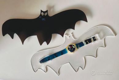 Raro Swatch GK331 vintage Batsknight Halloween