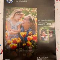 Carta fotografica HP A4