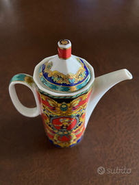 ROSENTHAL VERSACE caffettiera porcellana decorata