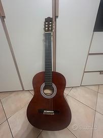 Chitarra classica (SX) con Custodia e accordatore