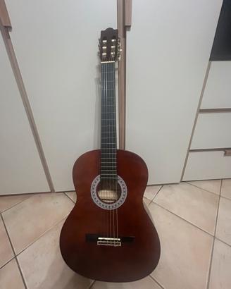 Chitarra classica (SX) con Custodia e accordatore