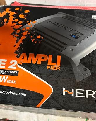 Amplificatore hertz + subwoofer
