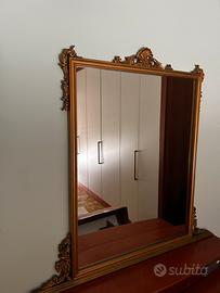 Specchio da parete stile classico con cornice